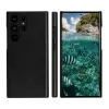 Dėklas telefonui su atvartu dbramante1928 Lynge, skirtas Samsung Galaxy S23 Ultra — juoda, 3 kortelių kišenės, tinka 6,8 colio ekranui