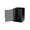 Equip Eco Mount 10' Cabinet, 09U, 300X300MM, RAL9005 Juoda