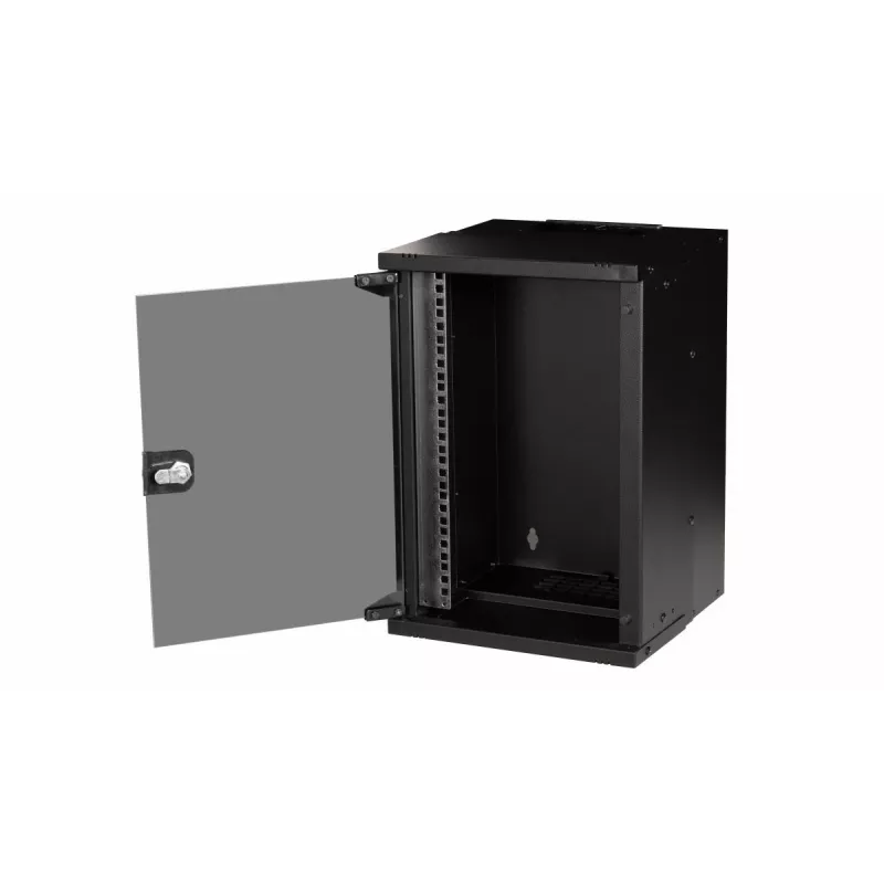Equip Eco Mount 10' Cabinet, 09U, 300X300MM, RAL9005 Juoda