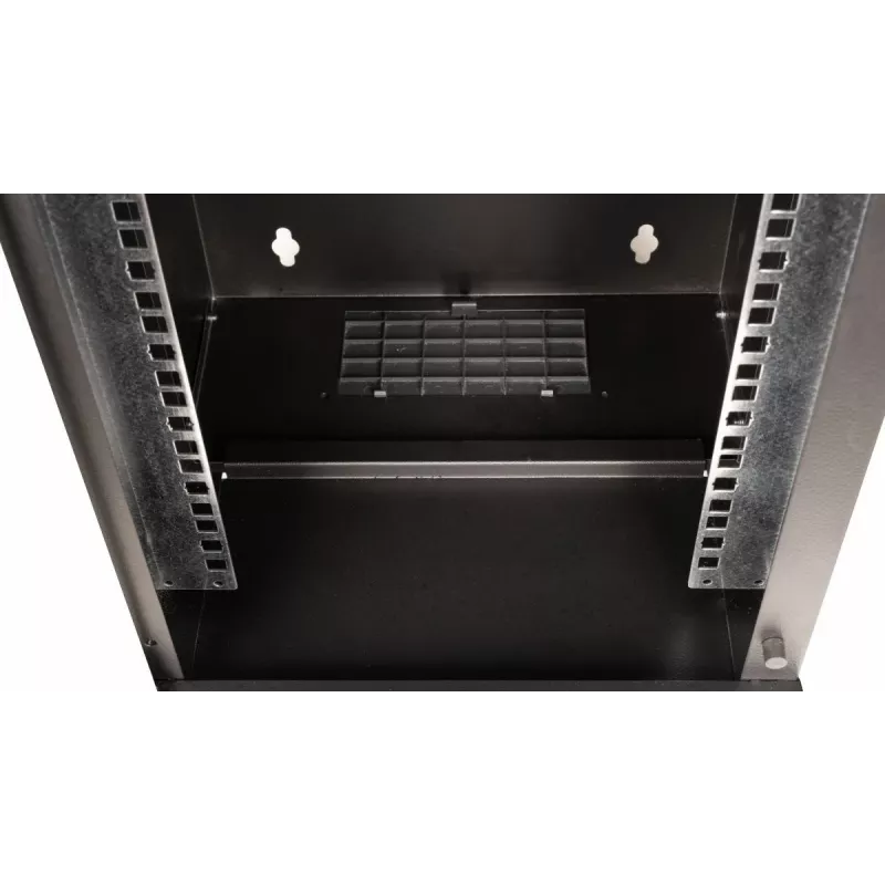 Equip Eco Mount 10' Cabinet, 09U, 300X300MM, RAL9005 Juoda