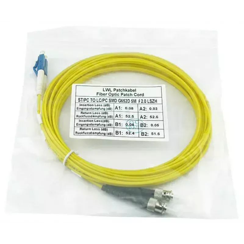 BlueOptics SFP3133BU5MK InfiniBand šviesolaidinis kabelis 5 m Duplex LC Duplex ST