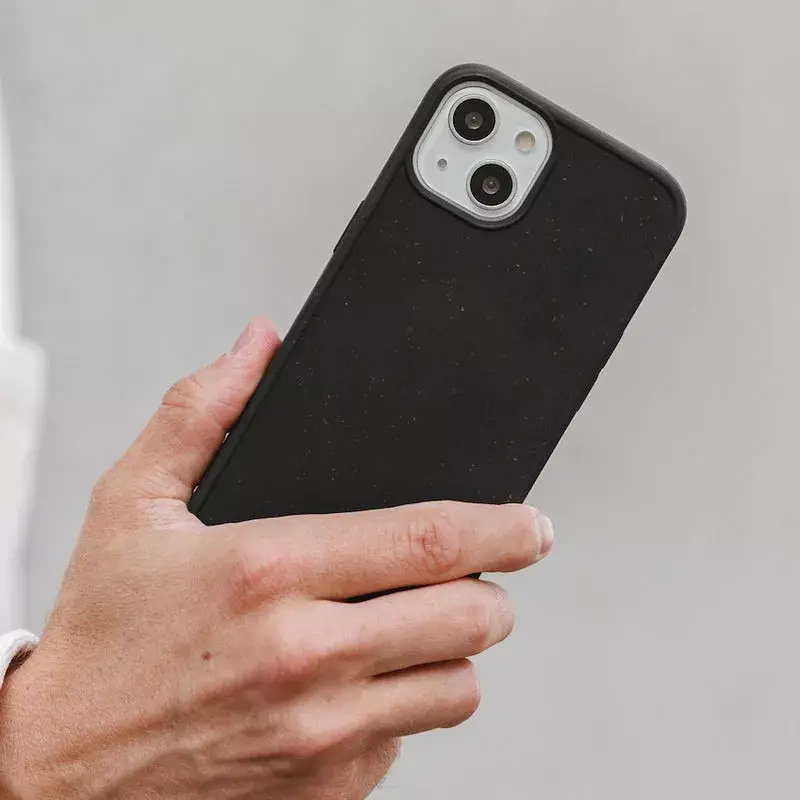 Woodcessories Bio Case mobiliojo telefono dėklas Dangtelis Juodas iPhone 14 Plus 17 cm