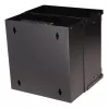 Prie sienos montuojama spinta EQUIP EWM-06-3030-B 6U, 312 mm pločio, 300–330 mm gylio, juoda