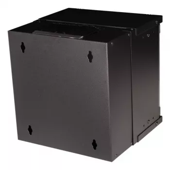 Prie sienos montuojama spinta EQUIP EWM-06-3030-B 6U, 312 mm pločio, 300–330 mm gylio, juoda