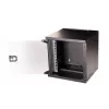 Prie sienos montuojama spinta EQUIP EWM-06-3030-B 6U, 312 mm pločio, 300–330 mm gylio, juoda