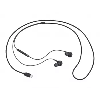 Samsung EO-IC100B ausinės, laidinės, įdedamos į ausis, skambučiams / muzikai, juodos