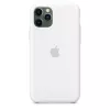 Apple iPhone 11 Pro Silicone Case White dėklas