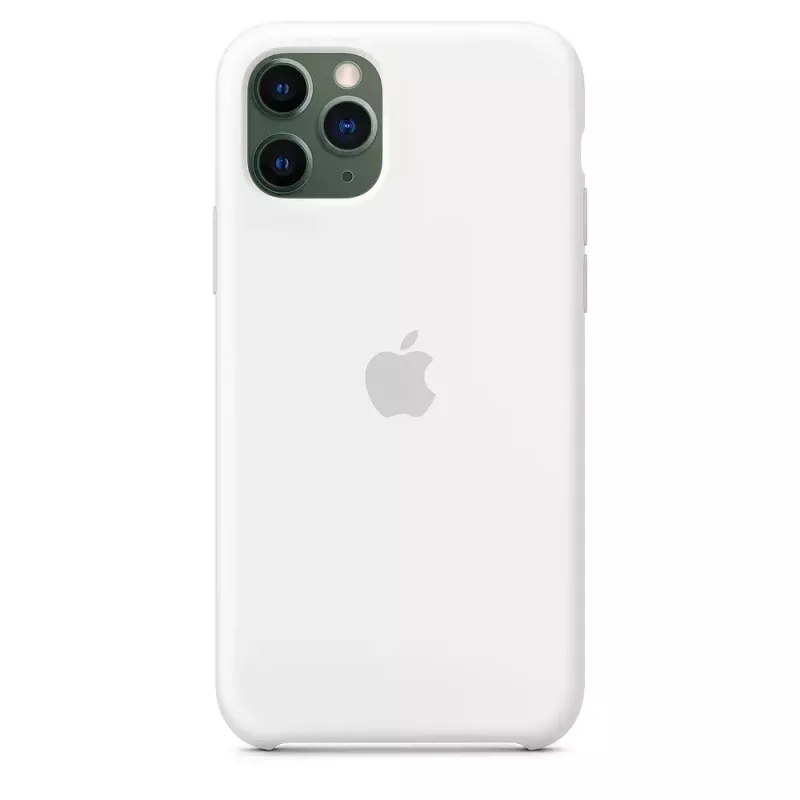 Apple iPhone 11 Pro Silicone Case White dėklas