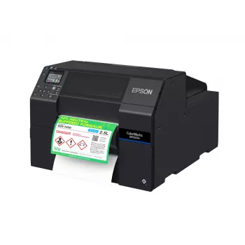 Epson ColorWorks D6500Pe etikečių spausdintuvas Terminis pernešimas Spalvota 1200 x 1200 DPI 85 mm/sek Laidinis Ethernet LAN