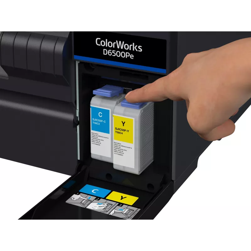Epson ColorWorks CW-D6500Pe rašalinis spalvotas etikečių spausdintuvas, USB, Ethernet