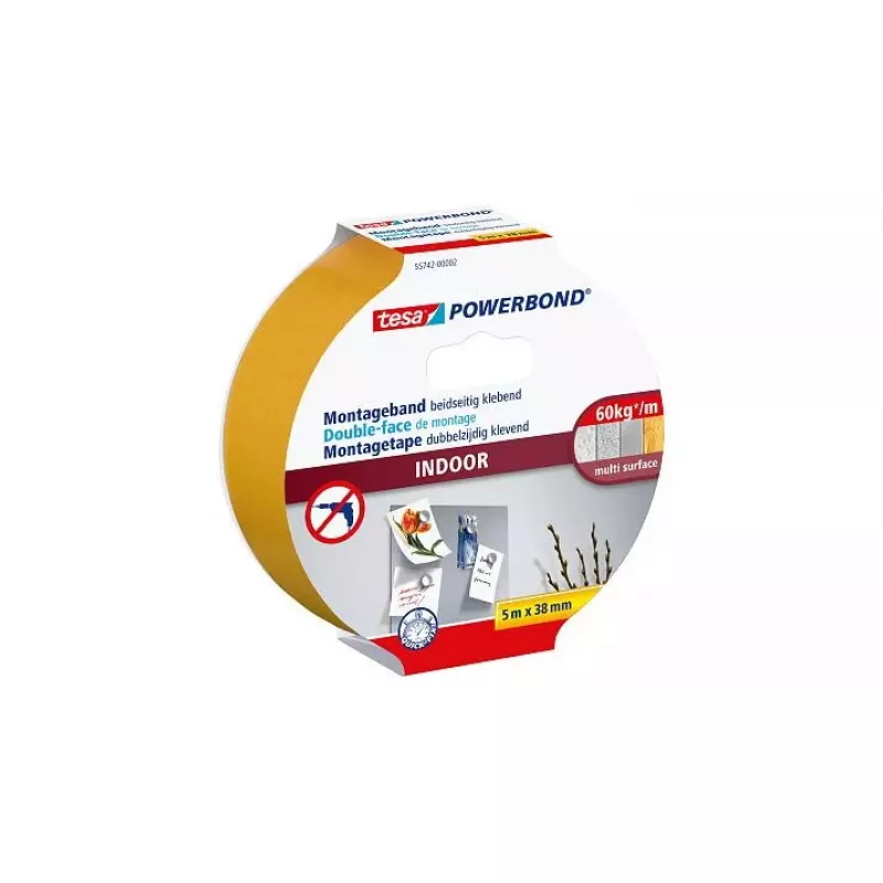 Lipnioji juosta Tesa 55742 5 m 38 mm