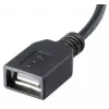 Micro USB laidas Akasa AK-CBUB25-15BK 0.15m