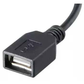 Micro USB laidas Akasa AK-CBUB25-15BK 0.15m