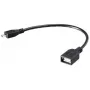 Micro USB laidas Akasa AK-CBUB25-15BK 0.15m