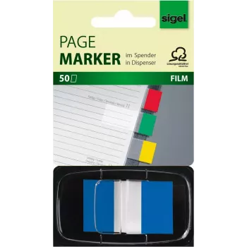 Bookmark Sigel HN492 Flexible Blue 50 vnt.