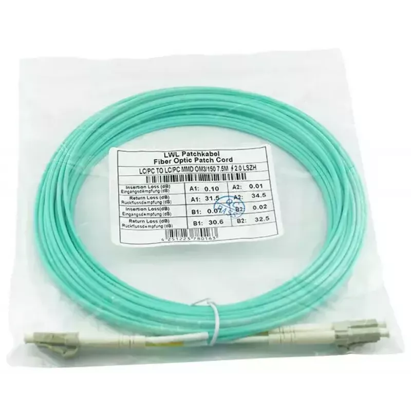 BlueOptics SRCABLE3M InfiniBand šviesolaidinis kabelis 3 m LC Aqua