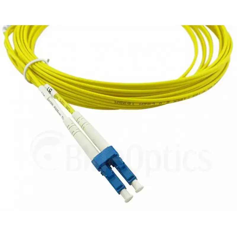Skaidulinis optinis pataisų laidas BlueOptics SFP3131BU1MK 1 m G.657.A1 LC–LC 9 µm pilnas dvipusis geltonas
