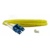 Skaidulinis optinis pataisų laidas BlueOptics SFP3131BU1MK 1 m G.657.A1 LC–LC 9 µm pilnas dvipusis geltonas