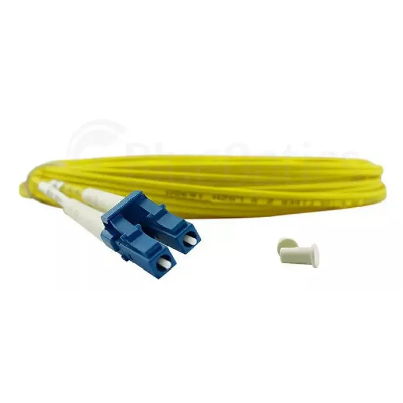 Skaidulinis optinis pataisų laidas BlueOptics SFP3131BU1MK 1 m G.657.A1 LC–LC 9 µm pilnas dvipusis geltonas