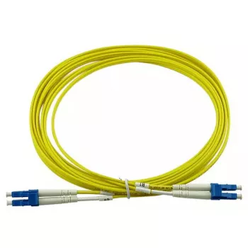 Skaidulinis optinis pataisų laidas BlueOptics SFP3131BU1MK 1 m G.657.A1 LC–LC 9 µm pilnas dvipusis geltonas