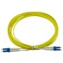 Skaidulinis optinis pataisų laidas BlueOptics SFP3131BU1MK 1 m G.657.A1 LC–LC 9 µm pilnas dvipusis geltonas