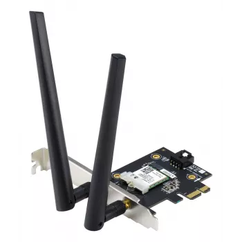 Belaidė tinklo plokštė ASUS WL-PCE-AX1800 Wi‑Fi 6 Dual Band PCIe