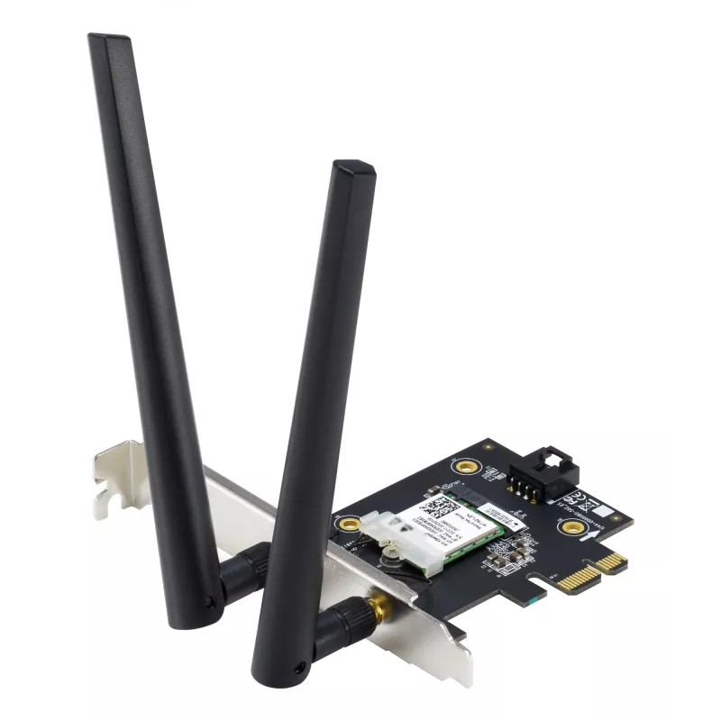 Belaidė tinklo plokštė ASUS WL-PCE-AX1800 Wi‑Fi 6 Dual Band PCIe
