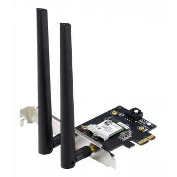 Belaidė tinklo plokštė ASUS WL-PCE-AX1800 Wi‑Fi 6 Dual Band PCIe