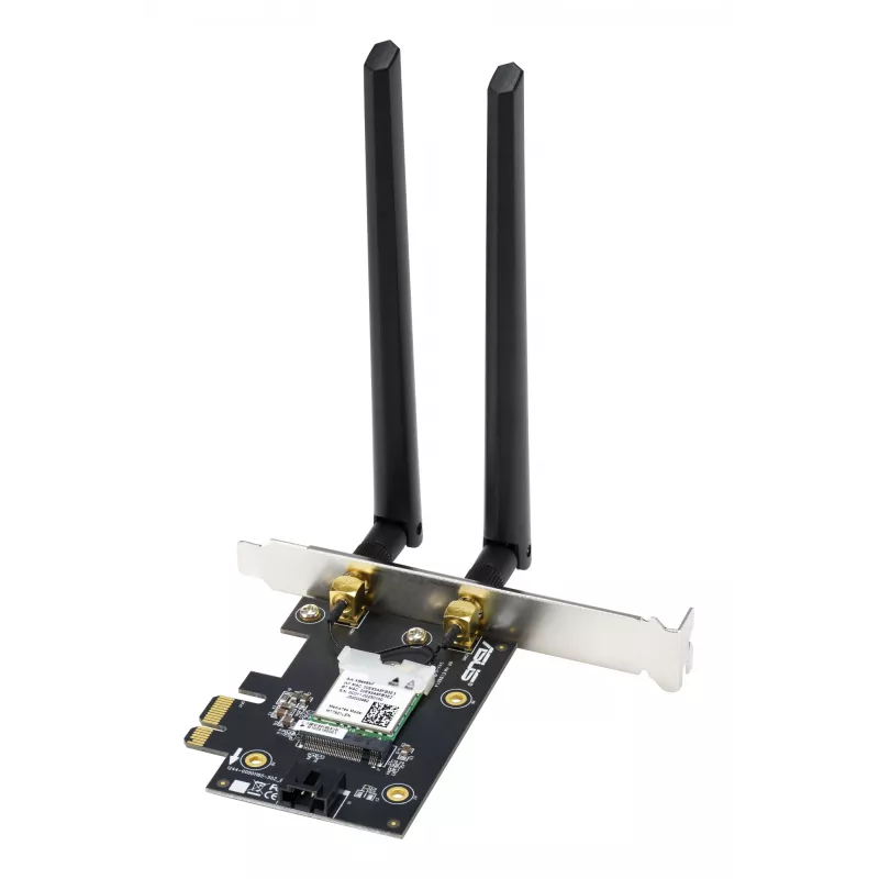 Belaidė tinklo plokštė ASUS WL-PCE-AX1800 Wi‑Fi 6 Dual Band PCIe