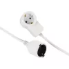 Hama Powerplug maitinimo ilgintuvas 3 m 2 AC lizdų vidaus patalpoms baltas