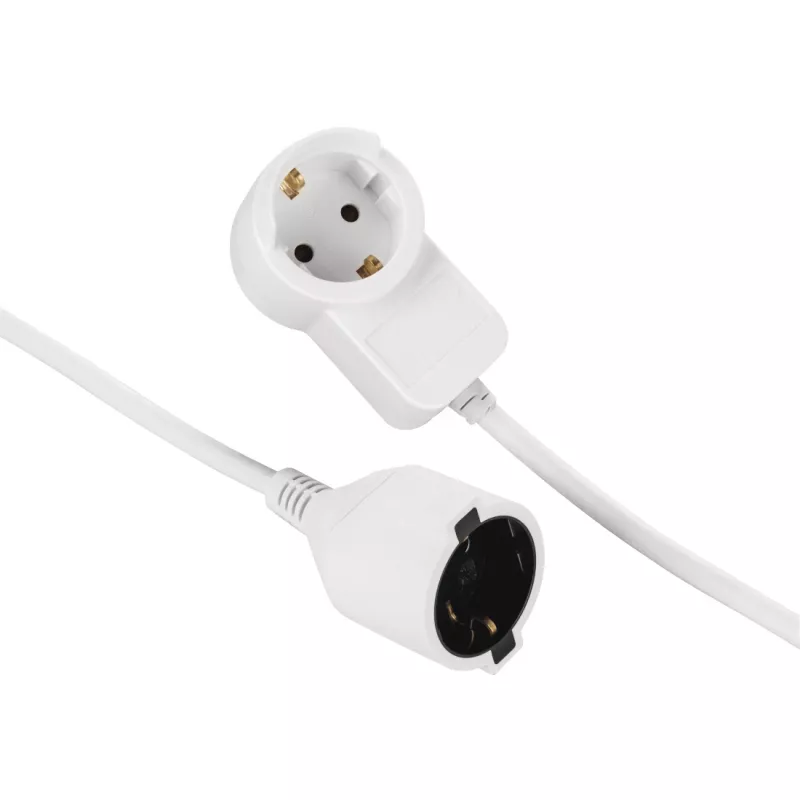 Hama Powerplug maitinimo ilgintuvas 3 m 2 AC lizdų vidaus patalpoms baltas