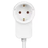 Hama Powerplug maitinimo ilgintuvas 3 m 2 AC lizdų vidaus patalpoms baltas