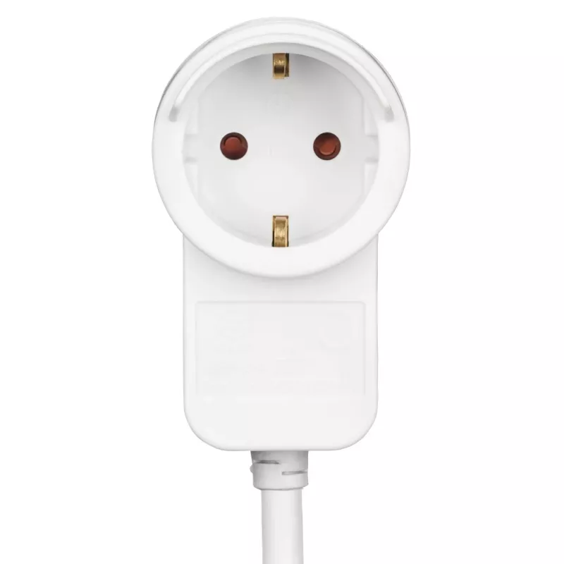 Hama Powerplug maitinimo ilgintuvas 3 m 2 AC lizdų vidaus patalpoms baltas