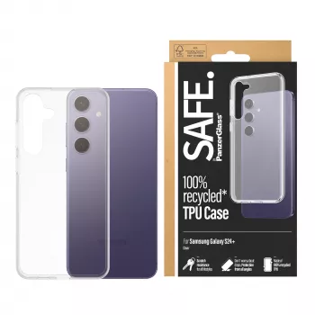 PanzerGlass SAFE. by ® TPU dėklas Samsung Galaxy S24+ | Skaidrus