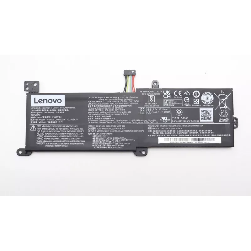 Lenovo 5B10W67191 nešiojamojo kompiuterio atsarginė dalis Baterija