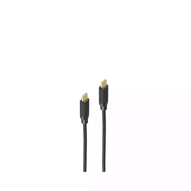 USB laidas ShiverPeaks BS20-70025 USB 3.2 Gen 2 1m juodas