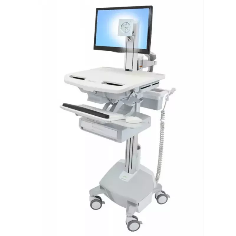 Multimedijos vežimėlis Ergotron StyleView aliuminio pilkos baltos spalvos