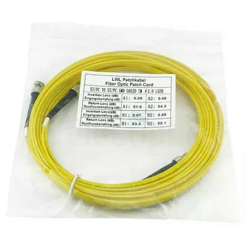 Šviesolaidinis kabelis BlueOptics SFP3333BU1MK 1 m ST G.657.A1