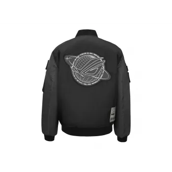 Bomber Jacket ASUS ROG Cosmic Bomber Vyrams Tiesus Siluetas Ilgos Rankovės