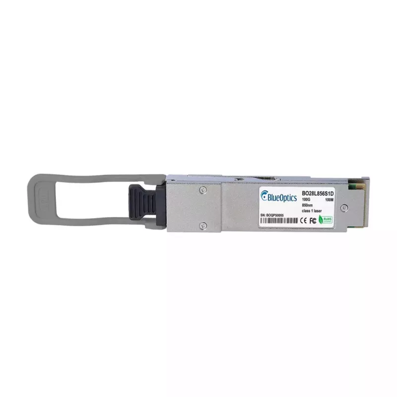 QSFP siųstuvo-imtuvo modulis BlueOptics QSFP-100G-BIDI-MM850-BO šviesolaidinis