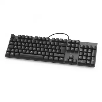 Hama MKC-650 klaviatūra, skirta biurui, USB, QWERTZ, vokiška, antracito, juoda