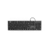Hama MKC-650 klaviatūra, skirta biurui, USB, QWERTZ, vokiška, antracito, juoda