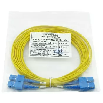 Šviesolaidinis kabelis BlueOptics CAB-SMF-SC-SC-15 15 m G.657.A1 SC SC