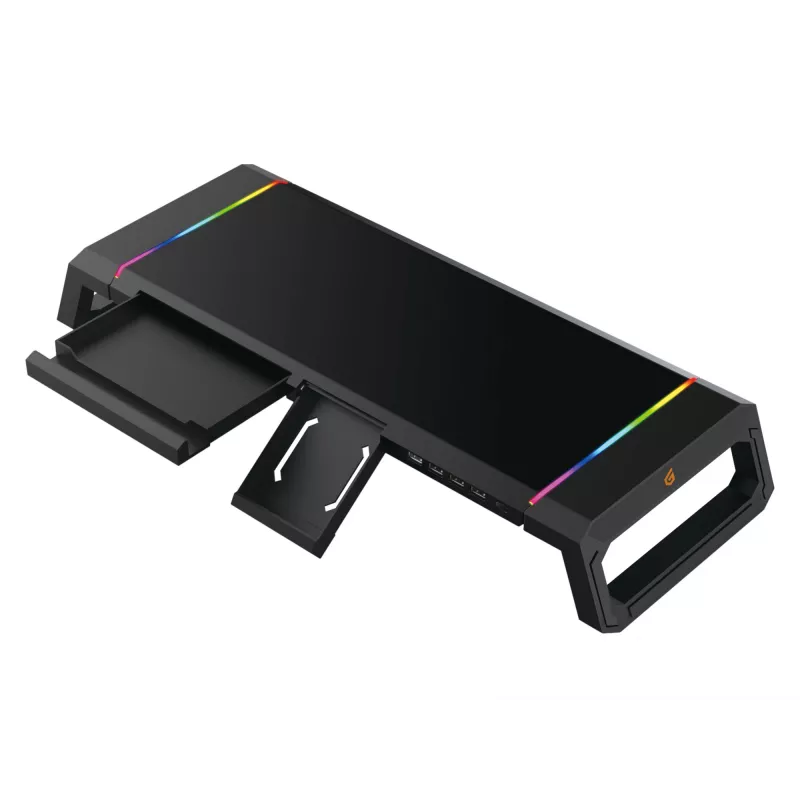 Conceptronic THORNE ERGO žaidimų monitoriaus stovas, laisvai statomas, 10 kg, juodas