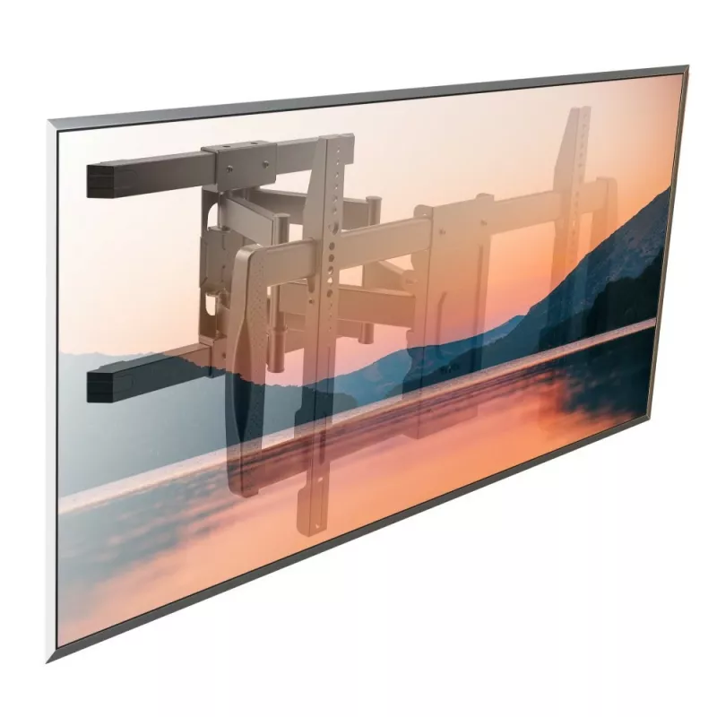 Techly ICA-PLB-473 televizoriaus laikiklis / stovas 190,5 cm (75 coliai) juodas