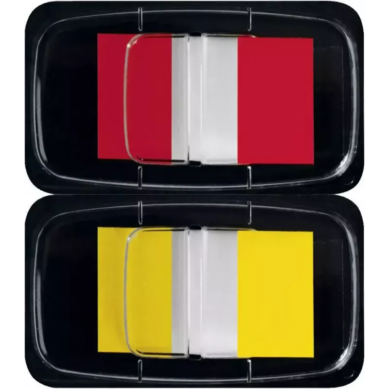 Bookmark Sigel HN496 Flexible Red Geltona 100 vnt.
