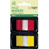 Bookmark Sigel HN496 Flexible Red Geltona 100 vnt.