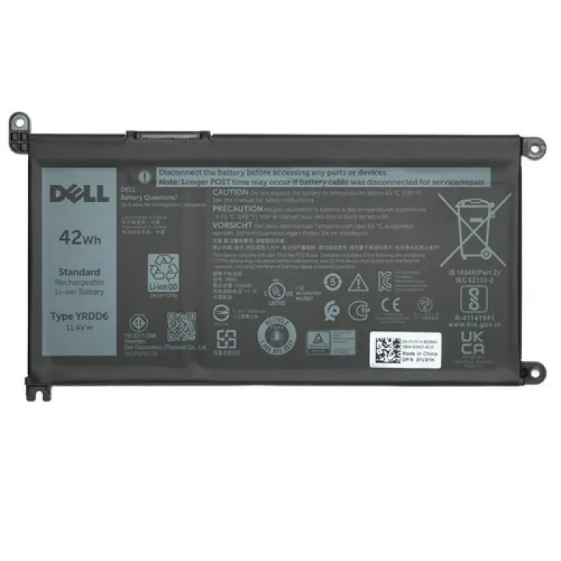 DELL 1VX1H nešiojamojo kompiuterio atsarginė dalis Baterija