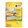 Spausdintuvo etiketės permatomos Avery J4721-25