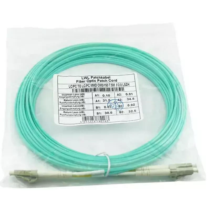 BlueOptics BK837A InfiniBand šviesolaidinis kabelis 0,5 m LC OM3